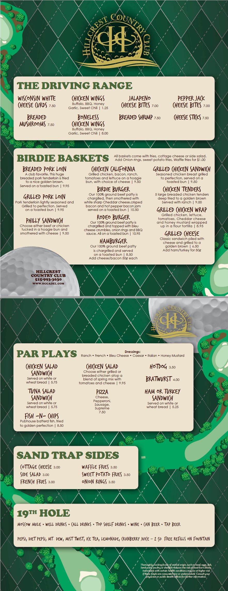 Hillcrest Country Club Membership